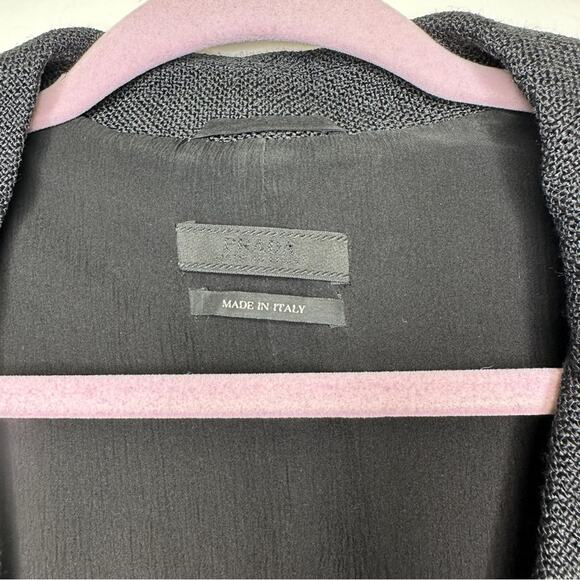 Prada Black Single Button Blazer Size 42 US 4-6 - Picture 3 of 8